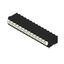 Printed circuit board terminals, 3.81 mm, Number of poles: 14, 90°, Solder pin length (l): 3.5 mm, black, PUSH IN with actuator, Clamping range, max. : 1.5 mm², Tube thumbnail 4