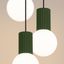 Pendant lamp HALO 3P olive green thumbnail 8