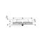 Mounting carrier 3-way for inline splicing connector with lever gray thumbnail 2