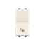 Push-button, NO, SP with bell symbol - 1M - Total White thumbnail 1