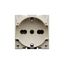 L.NOW - UNEL SOCKET + 10/16A CHAMPAGNE thumbnail 2
