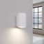 WHITE CARBON WALL LAMP WITH ELEGANT GU10 LAMP SHADE thumbnail 8