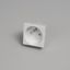 FRENCH BELGIAN SOCKET MODULE / TYPE E / 45 MM / WHITE thumbnail 1