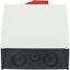 T5B-4-15682/I4/SVB Main switch, T5B, 63 A, surface mounting, 4 contact unit(s), 6 pole, 1 N/O, 1 N/C, Emergency switching off function, With red rotary handle and yellow thumbnail 54