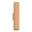 FUNCTIONAL WALL LAMP FOR LIVING ROOM FROM THE KARBON SERIES, GOLDEN CYLINDRICAL SHAPE UP AND DOWN thumbnail 2