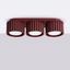 Ceiling lamp AURA 3 burgundy Gx53 thumbnail 4