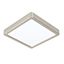 FUEVA-Z DL 16,5W 2250lm tuneable white  210X210, nickel thumbnail 1