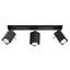CEILING LAMP MERIDA 3 BLACK GU10 3X40W IP20 thumbnail 3