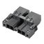 PCB plug-in connector, male plug, 7.62 mm, Number of poles: 3, 180°, PUSH IN without actuator, Tension-clamp connection, Clamping range, max. : 10 mm², Box thumbnail 1