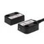 Non-contact door switch, miniature, coded, 5m,plastic, 2 NC contacts AA026110A thumbnail 3
