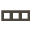 Frame 3-gang - ABB logo - Anthracite thumbnail 1
