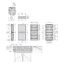 Surface Mounted Board, IP65, IK08, 4-rows 72 modules without screw ter thumbnail 3