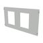 ProfiSNAP Front Plate, for enclosure width 1000mm, H=500mm, prepared f thumbnail 2