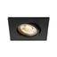 EASY-INSTALL MASTER QPAR51 DL, indoor recessed ceiling light, black, square thumbnail 1