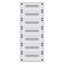Distribution board insert KVN 60mm, 2-28K, 7-rows thumbnail 1