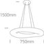 WHITE PENDANT LED 80W WW IP20 230V thumbnail 2