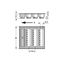 THR male header 1.0 x 1.0 mm solder pin angled black thumbnail 3