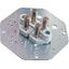 MOUNTING PLATE WITH 4X4MM TERMINALS BC31 thumbnail 3