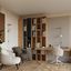 WALL LAMP WITH SWITCH ON CABLE GLASS LAMP SHADE WOODEN ELEMENTS ON G9 thumbnail 11