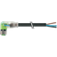 M8 female 90° A-cod. with cable LED PVC 4x0.25 bk UL/CSA 2.0m thumbnail 2