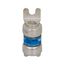 Eaton Bussmann series TPS telecommunication fuse, PCB tab, bolt tag, 170 Vdc, 35A, 100 kAIC, Non Indicating, Current-limiting, Non-indicating, Glass melamine tube, Silver-plated brass ferrules thumbnail 15