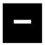 38TQ18 Button plate for push-button, Name: Decrease, 18 x 18 thumbnail 2