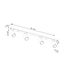 RING CEILING LAMP 4L RED OCHRE 4XGU10 thumbnail 5