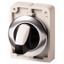 M30C-FWRK Changeover switch, RMQ-Titan, With thumb-grip, maintained, 2 positions, Metal bezel thumbnail 1