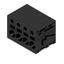 Printed circuit board terminals, 5.08 mm, Number of poles: 4, 90°, Solder pin length (l): 3.5 mm, tinned, black, PUSH IN without actuator, Clamping range, max. : 2.5 mm², Box thumbnail 4
