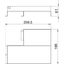 Divider element For T-junction Steel Strip galvanised thumbnail 2