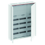 CA37K ComfortLine Compact distribution board, Surface mounting, 144 SU, Isolated (Class II), IP44, Field Width: 3, Rows: 7, 1100 mm x 800 mm x 160 mm thumbnail 3