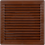 grille 170x170 Ø 100 brown thumbnail 1