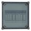 NH individual enclosure 2x XNH00, 3-pole+1-pole, incl. finger-protecti thumbnail 4