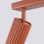 REFLECTORS ON A LONGITUDINAL CEILING STRIP IN RED COLOUR 6XGU10 CARBON thumbnail 7