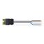 pre-assembled connecting cable;Eca;Socket/open-ended;light green thumbnail 2