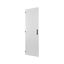 XLSD5S144 Section door, closed IP55, left or right-hinged, HxW = 1400 x 425mm, grey thumbnail 2