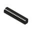 Printed circuit board terminals, 5.00 mm, Number of poles: 16, 135°, Solder pin length (l): 1.5 mm, black, PUSH IN with actuator, Clamping range, max. : 1.5 mm², Tube thumbnail 3