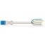 pre-assembled connecting cable Eca Plug/open-ended blue thumbnail 2