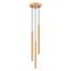 Pendant lamp ARCHE 3P gold thumbnail 1