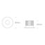 WHITE LED 6,5W WW  IP65 700mA DARK LIGHT thumbnail 2