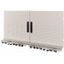 XSDMV406135-S Device area door, ventilated, IP42, double wing, HxW=600x1350mm, grey thumbnail 1