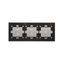 Double USB charger, C+A, (module), 30W, black matt thumbnail 2