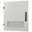 XSDMRV0604 Door to switchgear area, ventilated, right, IP30, HxW=600x425mm, grey thumbnail 2