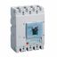 MCCB DPX³ 630 - S1 electronic release - 4P - Icu 100 kA (400 V~) - In 500 A thumbnail 2