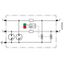 Modular arrester for 2 single cores BLITZDUCTORconnect w. fault indica thumbnail 3