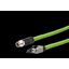 M12 Industrial Ethernet cable, X-coded, 10.0 m, M12 plug straight - RJ thumbnail 2