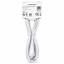 Flat Cord 3m 2×0.75mm² 2.5A 250V~ IP20 EU Plug White thumbnail 2