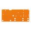End plate snap-fit type 1.5 mm thick orange thumbnail 3
