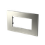 Frame - 1-gang / 4-modules - Niessen logo - S - Nickel thumbnail 2