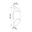 WALL LAMP PENNE 30 BLACK G9 1X40W IP20 thumbnail 6